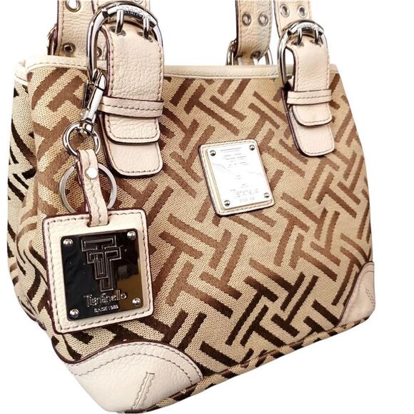 Tignanello Handbags - Tignanello Beige and Brown Women's Bag